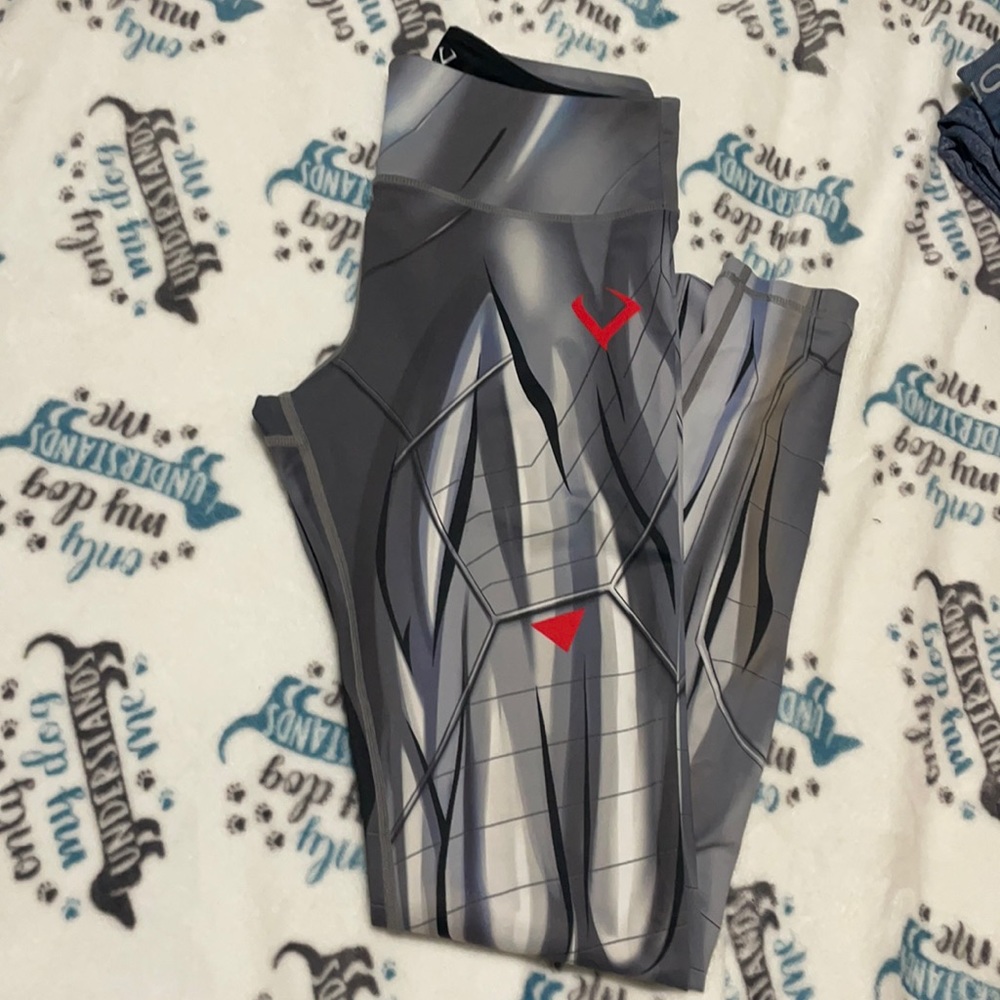 Medium violate the dress code leggings